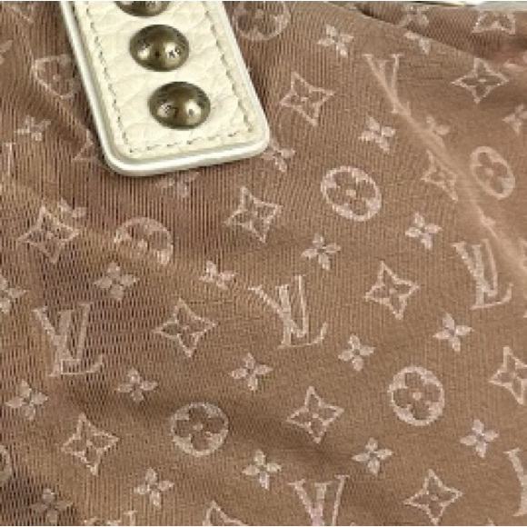 LOUIS VUITTON MINI LIN CANVAS BAG - Picture 4 of 11